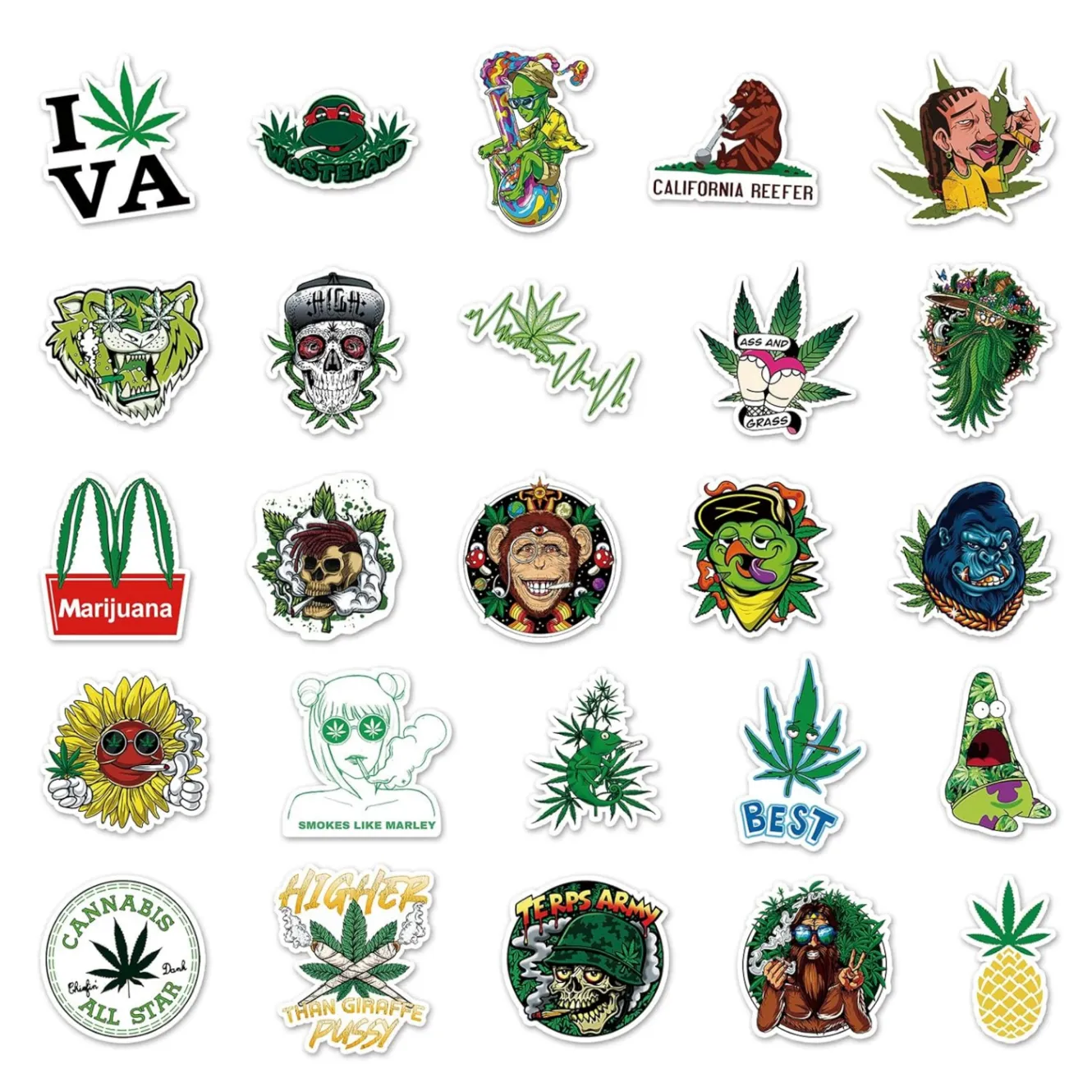 420 Stickers Pack(50 Pcs) image 4