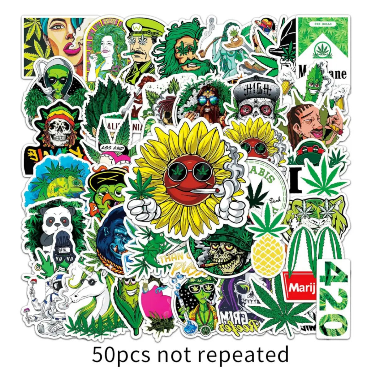 420 Stickers Pack(50 Pcs) image 5