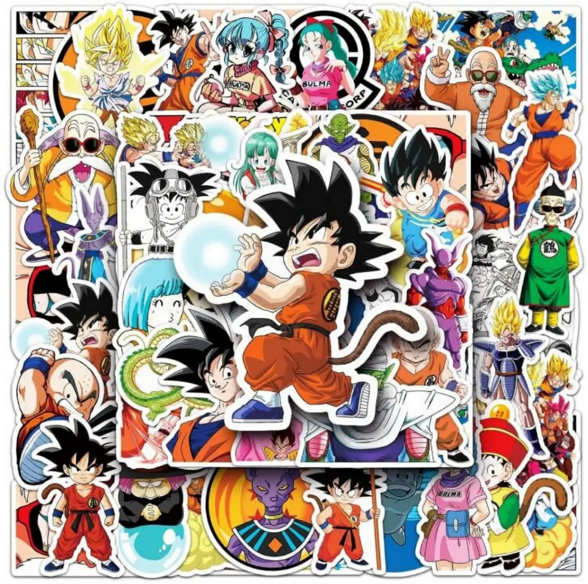 Dragon Ball Z Stickers Pack (50pcs)