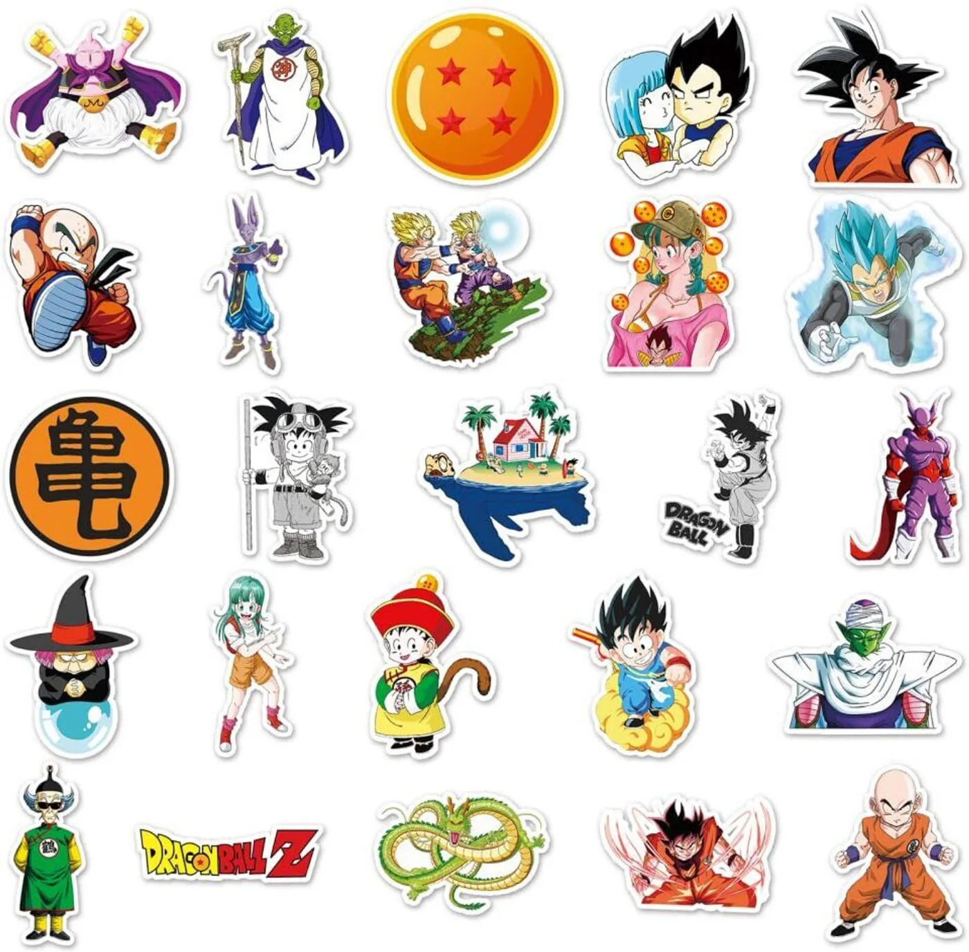Dragon Ball Z Stickers Pack (50pcs) image 2