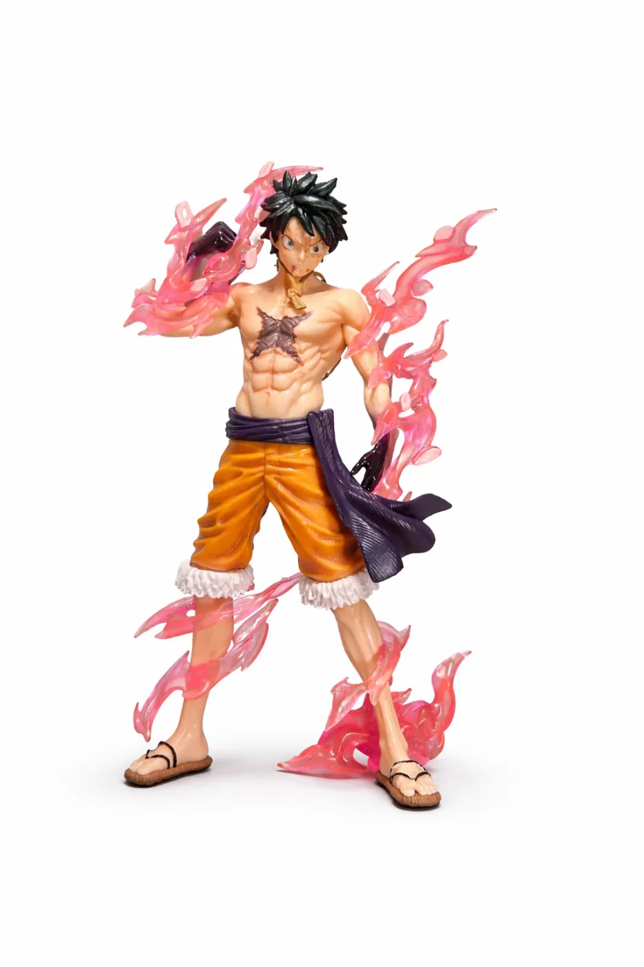 Luffy Flowing Sakura Figure — One Piece