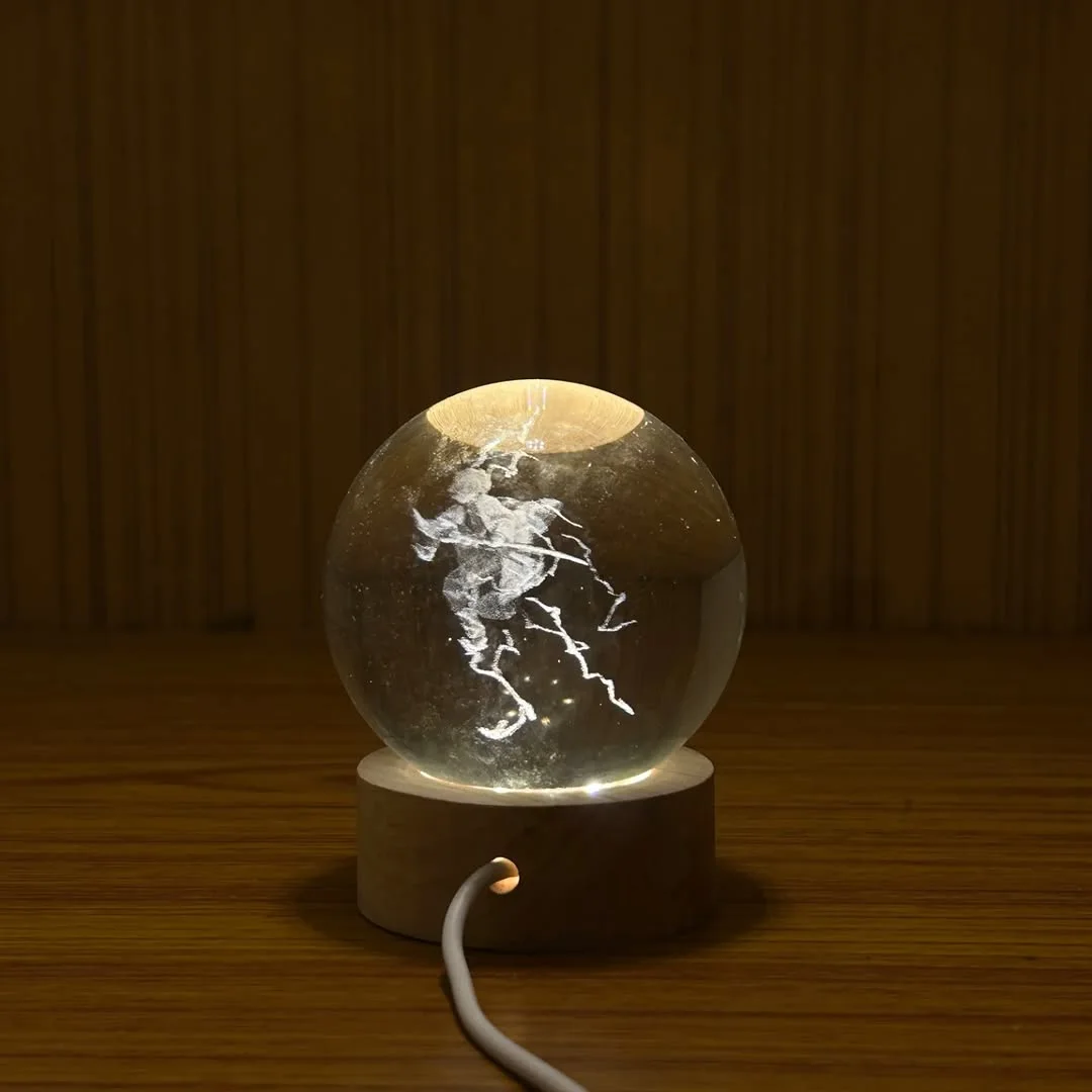 Zenitsu Crystal Ball Lamp